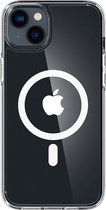 Spigen - Ultra Hybrid Mag hoesje iPhone 14 Plus - transparant/wit