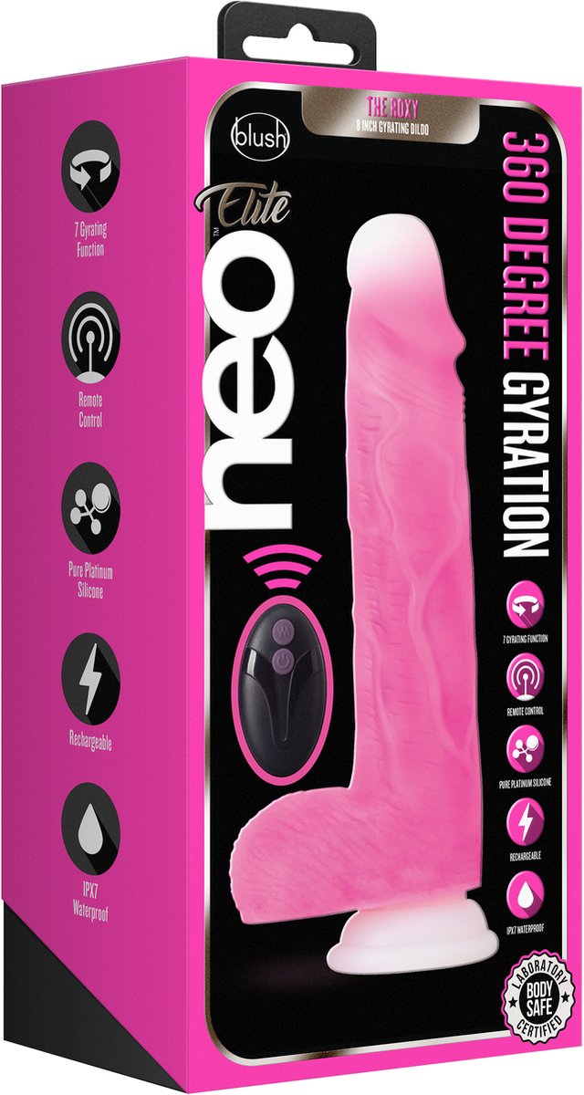 Goedkoopste Blush - Roterende dildo Roxy - Roze