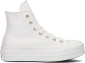 Converse Chuck Taylor All Star Lift Hoge sneakers - Dames - Wit - Maat 39,5 Converse Chuck Taylor All Star Lift Hoge sneakers - Dames - Wit - Maat 39,5
