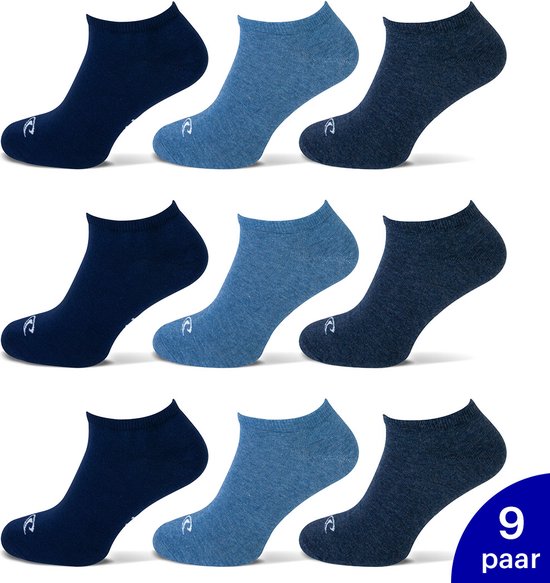 9-Pack O'Neill baskets chaussettes unisexe 739003-7001 - jeans bleu marine - Taille 35-38