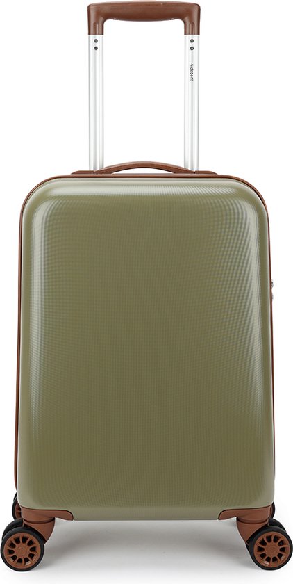 Decent Retro Handbagage Koffer 55 cm Dark Green