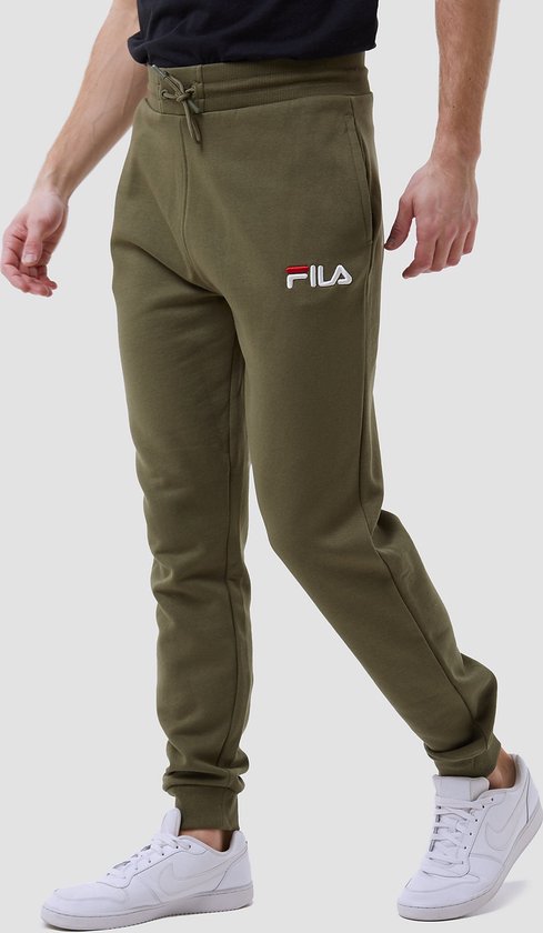 EA7 Logo Series Trainingsbroek Beige
