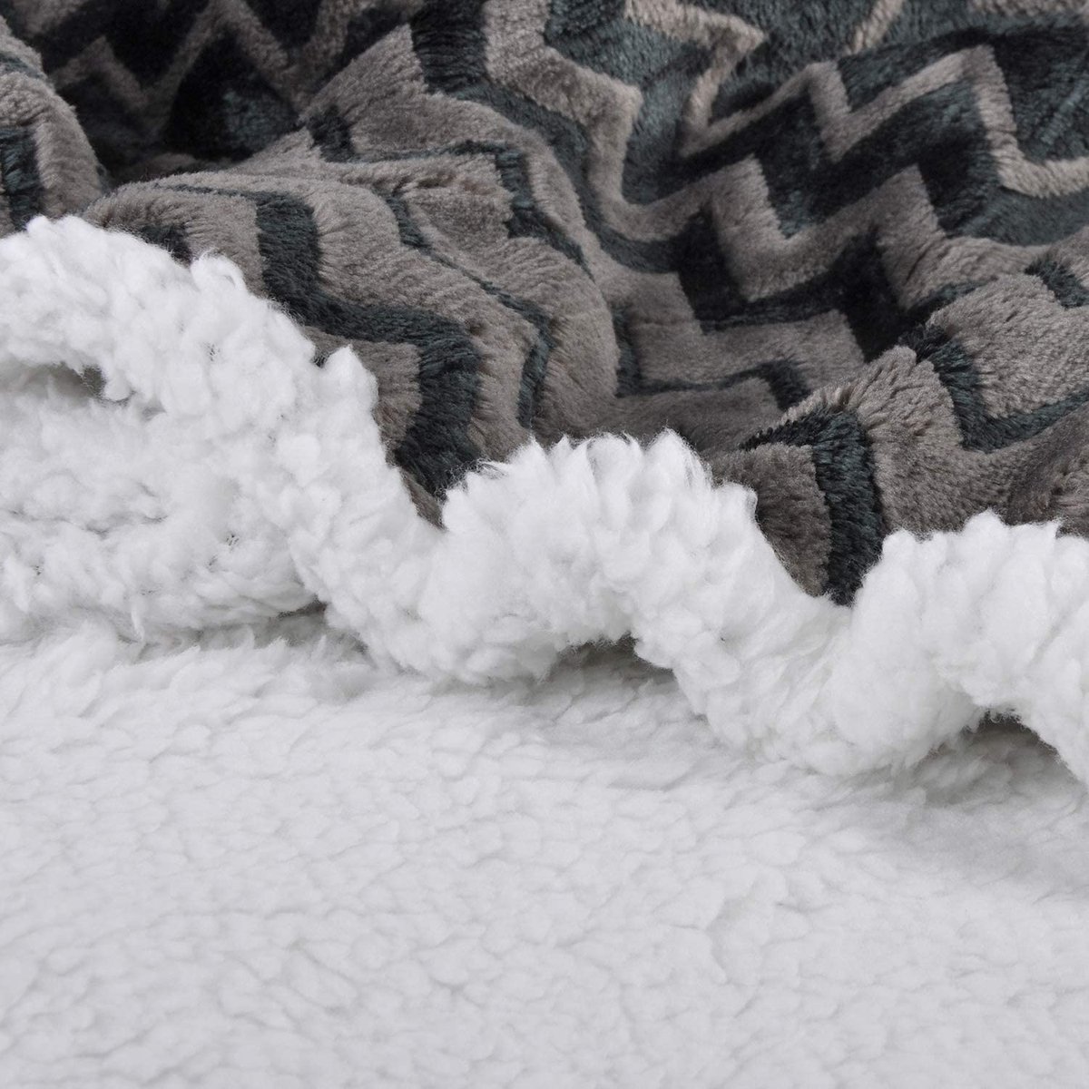 Catalonia Classy Bankdeken met dubbele micropluche fleece, super
