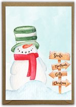 Kerstkaartenpakket - 20 Handgetekende kaarten