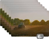Set de table - Tracteur - Vogel - Campagne - 45x30 cm - 6 pièces