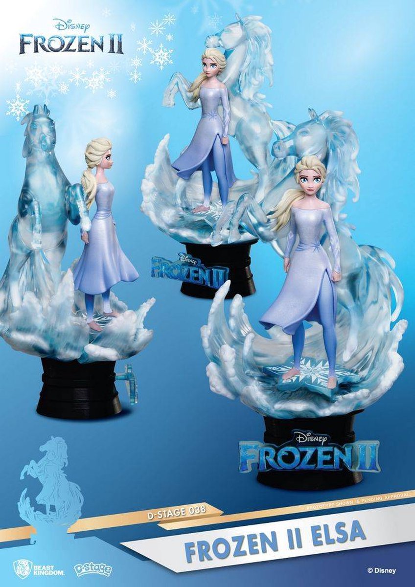 Beast Kingdom - Disney - Diorama-038 - Frozen 2 - Elsa - 15cm | bol