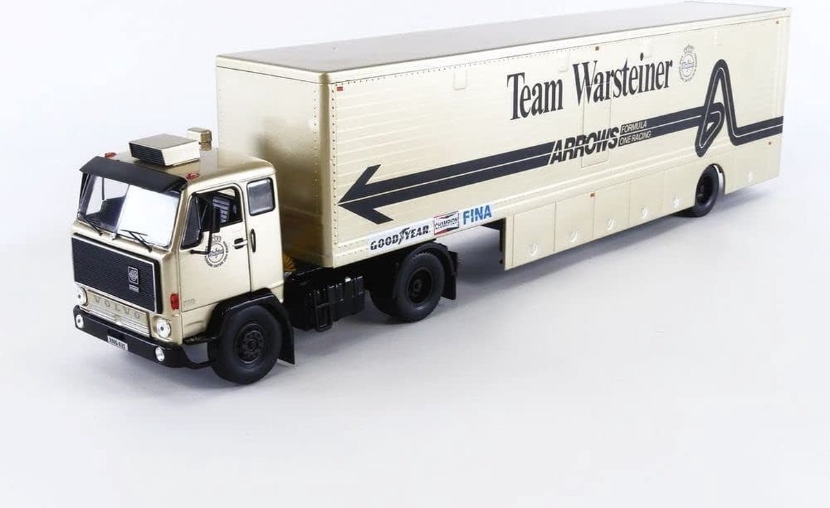 IXO 1/43 Volvo F89 Team Arrows – Camion Transport Course 1981, TTR023