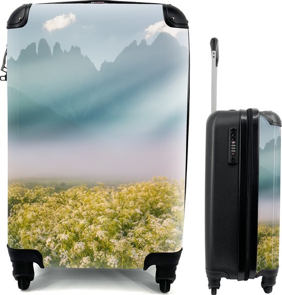 Decent Forenza Handbagage Koffer Flowers print 30 Liter