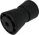 133x58,5 mm kielrol zwart 17 mm naafdiameter