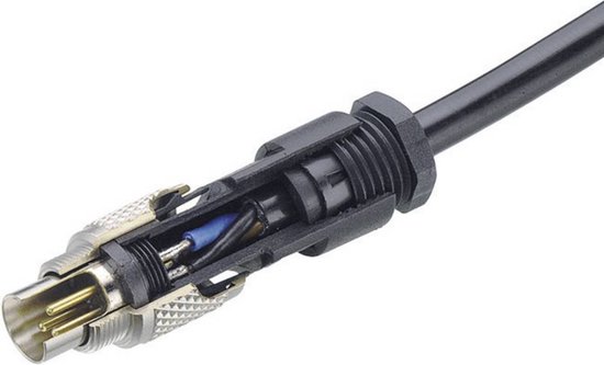 230V 12V IP68 13mm 2-polig rondstekker stopcontact verbinder stekkerset met deksel stekkerverbinding stekkers waterdicht voor tuin boot auto voor max. 6 ,5mm kabeldiameter (2 sets / 2-pins