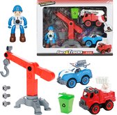 Toi-Toys Cars and Trucks Speelset hulpdiensten met accessoires (20581A)