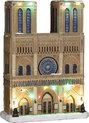 Luville - Luville Notre Dame battery operated - l19xb9xh26cm - Kersthuisjes & Kerstdorpen