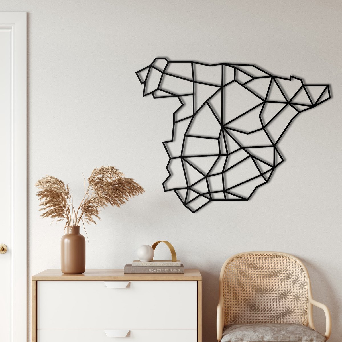 Moderne en Céramique Vase Mural Planteur en Céramique Minimaliste Vase