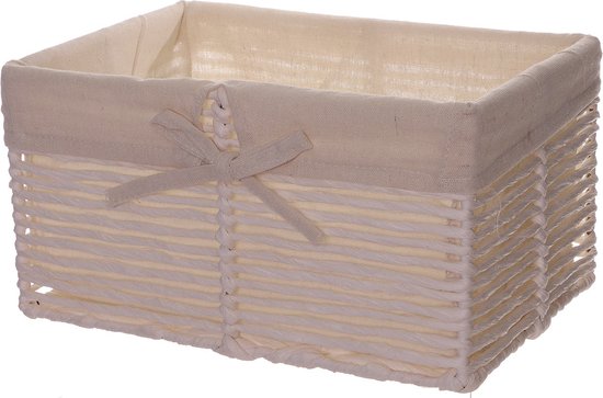 Opbergmanden Set Van 4 - 11x11 Inch Opvouwbare Rieten Manden Voor Was En Organisatie