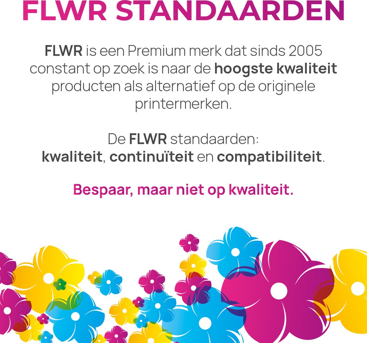 FLWR - Inktcartridge / T1291 / Zwart - Geschikt voor Epson
