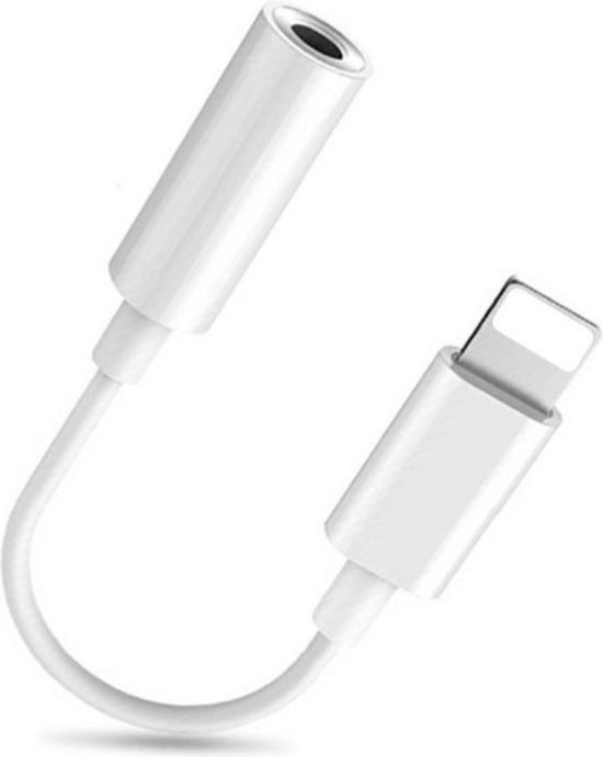 Adapie - voor Apple Iphone - Lightning naar Jack Adapter Iphone -... | bol.com