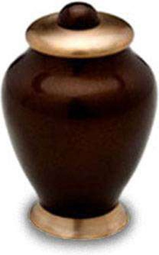 Metalen urn Traditioneel Simplicity keepsake urn mens, urn dier