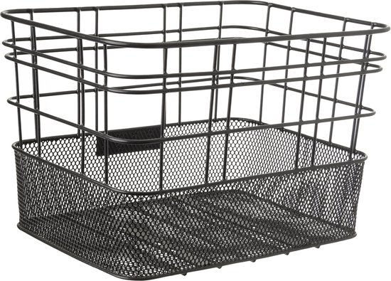 Fastrider Olav Porte-vélos Avant - Zwart - 27 L - Montage fixe - Métal