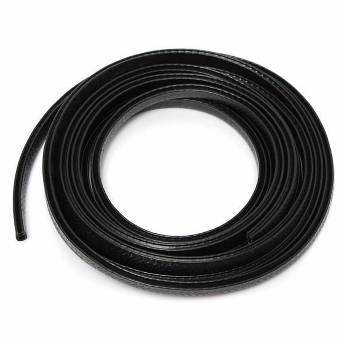 4M U Shape Edge Trim Rubber Seal Protector Guard Strip For Cars Metal