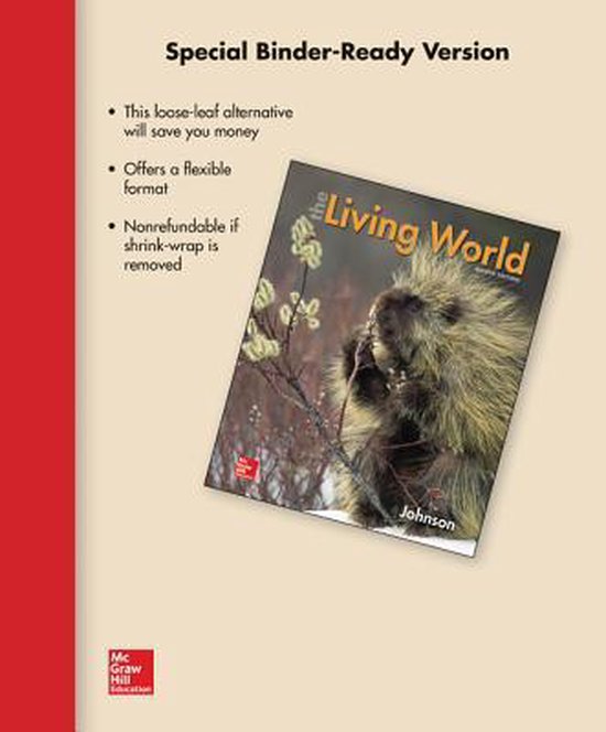 Loose Leaf Version for the Living World 9780077659400 B Johnson Boeken