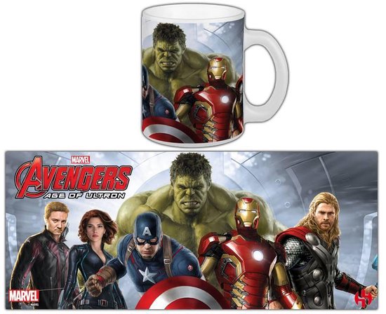 Merchandising MARVEL - Mug -Avengers 2 Age of Ultron - Groupe 1 Cap