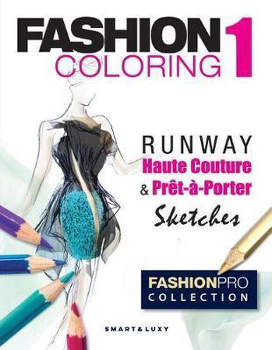 Fashion Coloring, Runway - cover