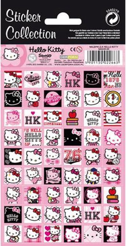 Stickers Hello Kitty Mini Stickers | bol.com