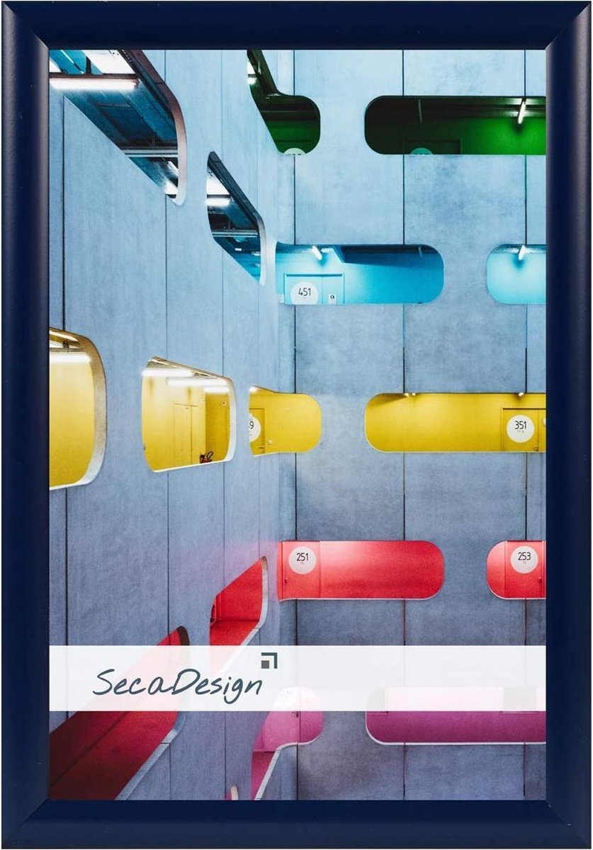 SecaDesign Tours Fotolijst - Fotomaat 20x30 cm - Blauw