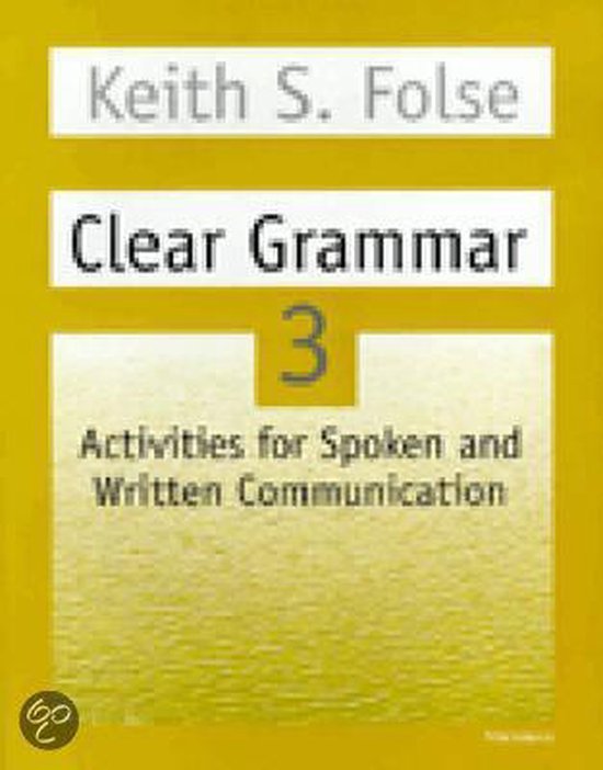 Clear Grammar 3 - cover