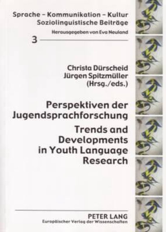 Perspektiven der Jugendsprachforschung. Trends and Developme ... - cover