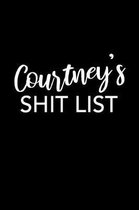 Courtney's Shit List