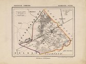 Historische kaart, plattegrond van gemeente Weert in Limburg uit 1867 door Kuyper van Kaartcadeau.com