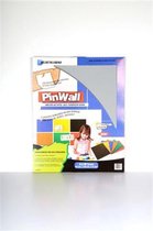 Pinwall Licht Grijs - Zelfklevende kurken prikbordtegel (1)