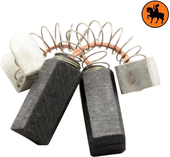 Balais De Charbon METABO BA 0666 - 6x6x13 Mm, Avec Arrêt Automatique, Paire De Rechange