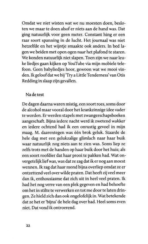 Bladzijde 22 van het boek 'Ik, Papa'.
