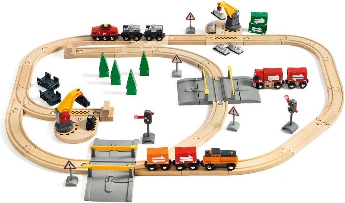 BRIO treinset Laden en lossen - 33165