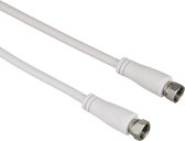 Hama 7122436 coax-kabel Coaxiaal 5 m F Wit