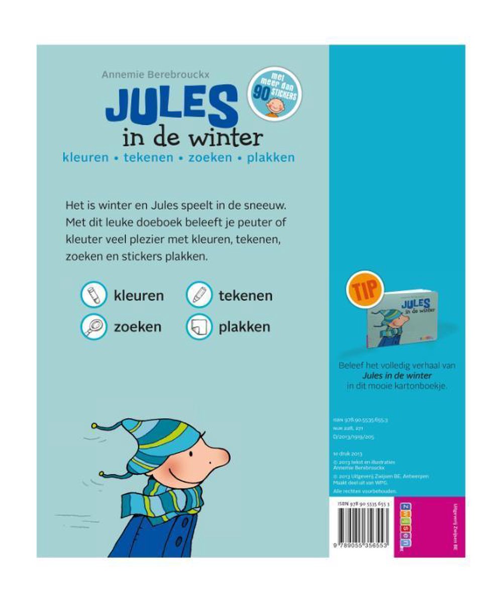 Jules In De Winter, Annemie Berebrouckx | 9789055356553 | Boeken | Bol.Com