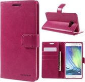 Mercury Blue Moon Wallet case hoesje Samsung Galaxy A3 2016 roze