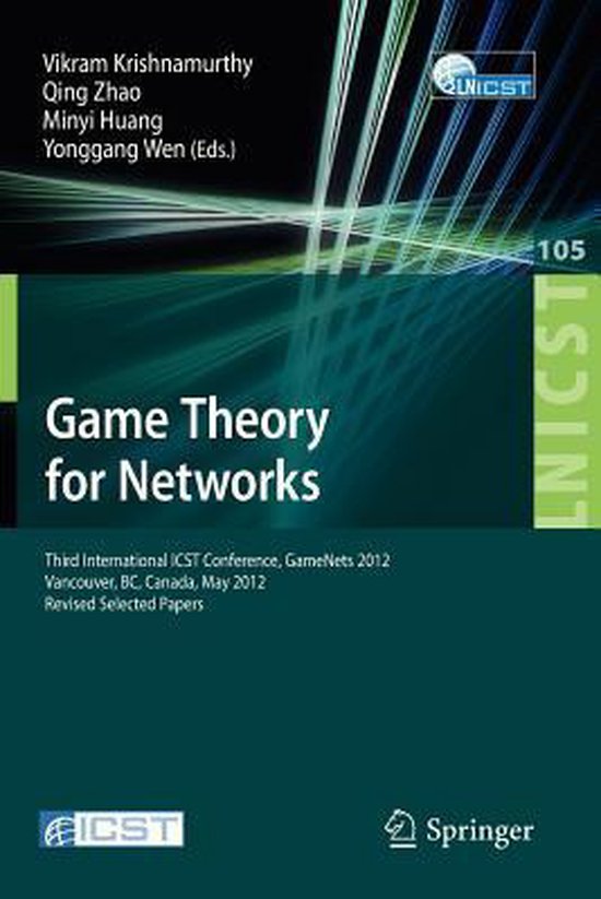 Game Theory for Networks - cover