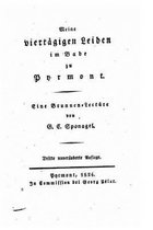 Meine viertagigen Leiden im Bade zu Pyrmont, eine Brunnen-Lecture