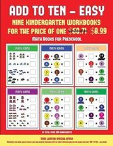 Math Books for Preschool (Add to Ten - Easy)