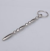 Insertable | Penisstick Girekol | Metaal | Geribbeld | max. ∅ 10 mm