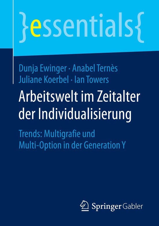 essentials - Arbeitswelt im Zeitalter der Individualisierung - cover