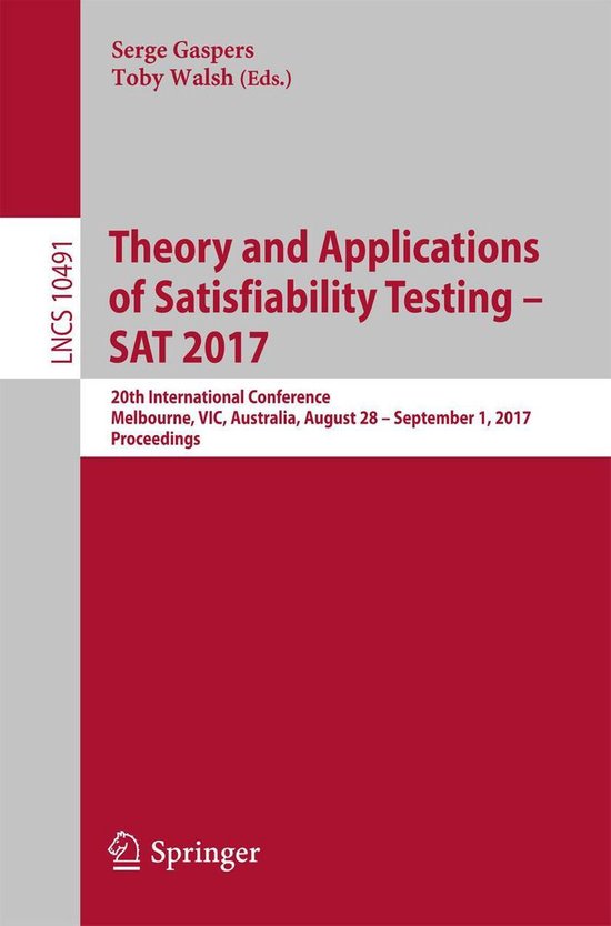 Springer Nature Proceedings Computer Science - Theory and Ap ... - cover