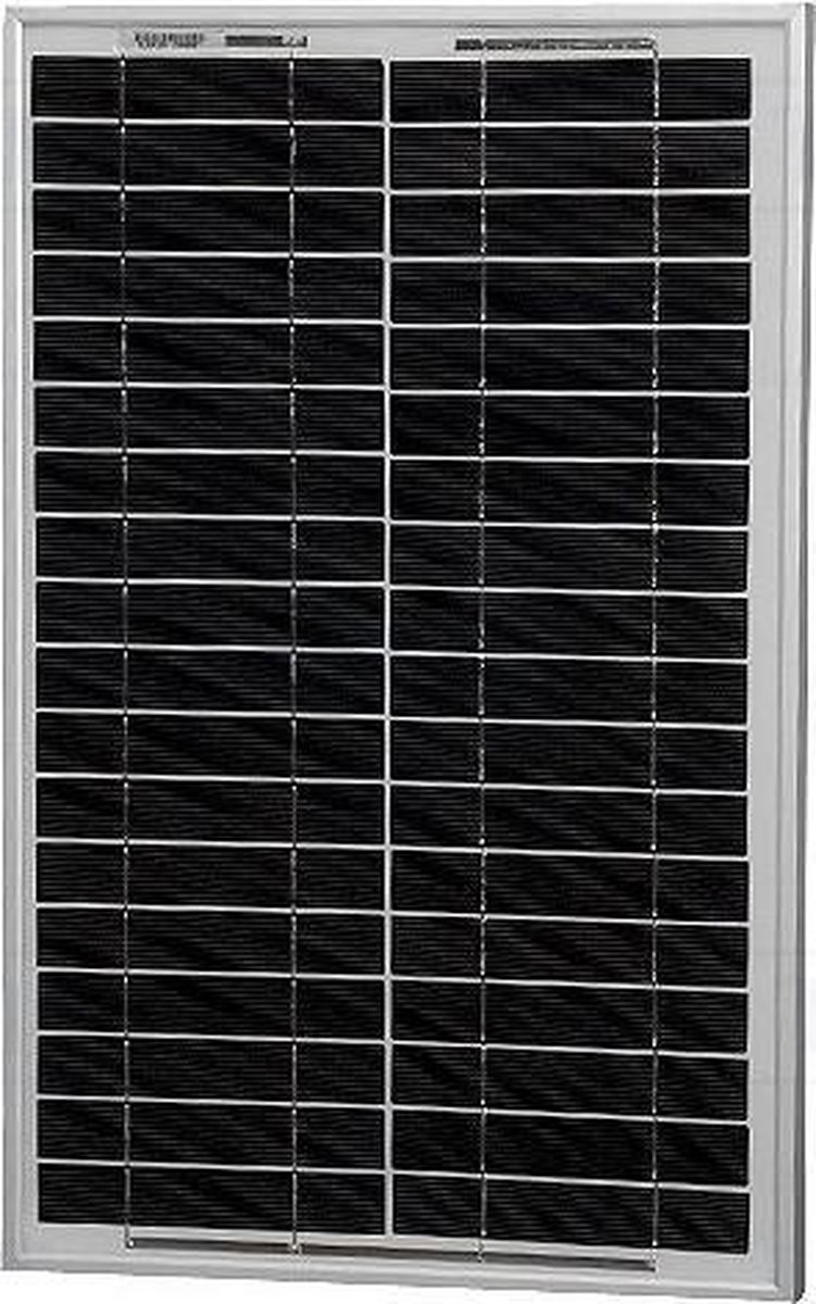 Zonnepaneel 20 watt - 505 x 353 x 25mm
