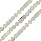 MY iMenso "white jade" 6mm stretch bracelet 20,5 cm