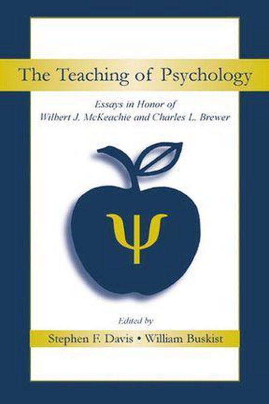 The Teaching of Psychology - cover
