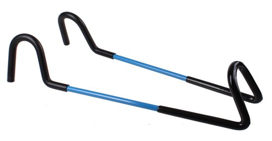Cyclus Stuurhouder Zwart/blauw Staal/rubber 36 Cm - Cyclus