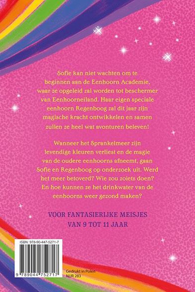 Bol Com De Magische Eenhoorn Academie Sofie En Regenboog Julie Sykes 9789044752717 Boeken
